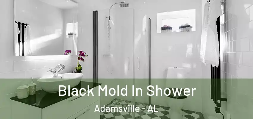  Black Mold In Shower Adamsville - AL