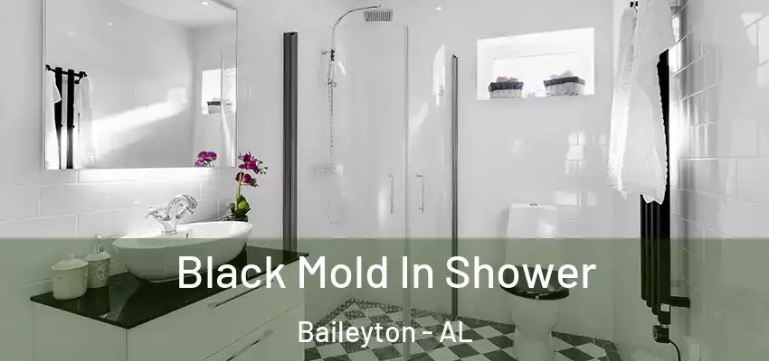  Black Mold In Shower Baileyton - AL