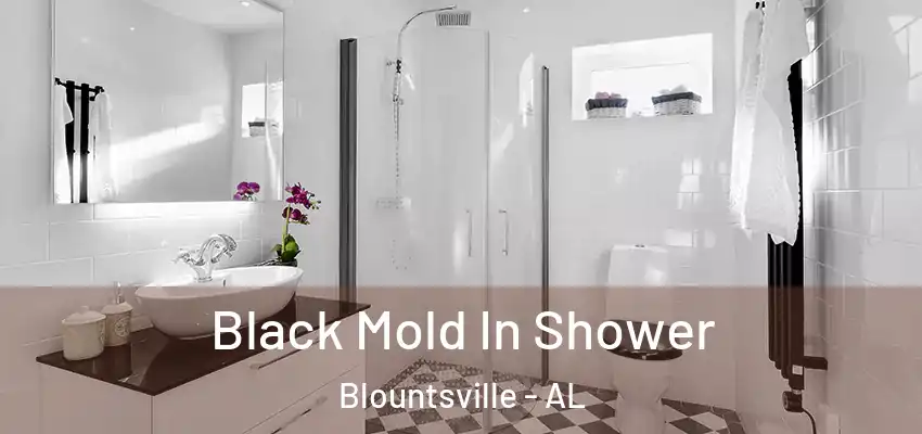  Black Mold In Shower Blountsville - AL