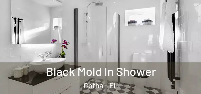  Black Mold In Shower Gotha - FL