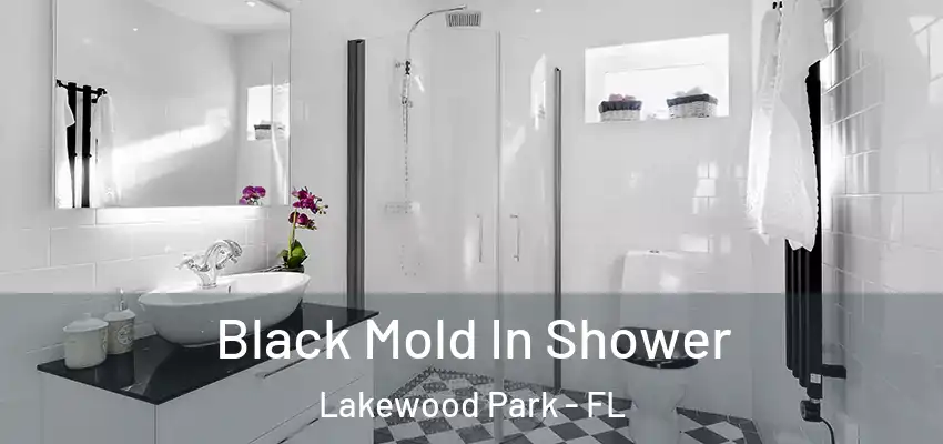 Black Mold In Shower Lakewood Park - FL