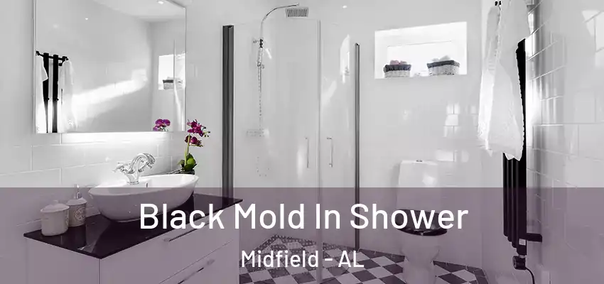  Black Mold In Shower Midfield - AL
