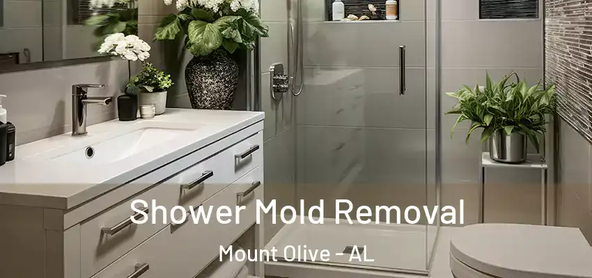 Shower Mold Removal Mount Olive - AL